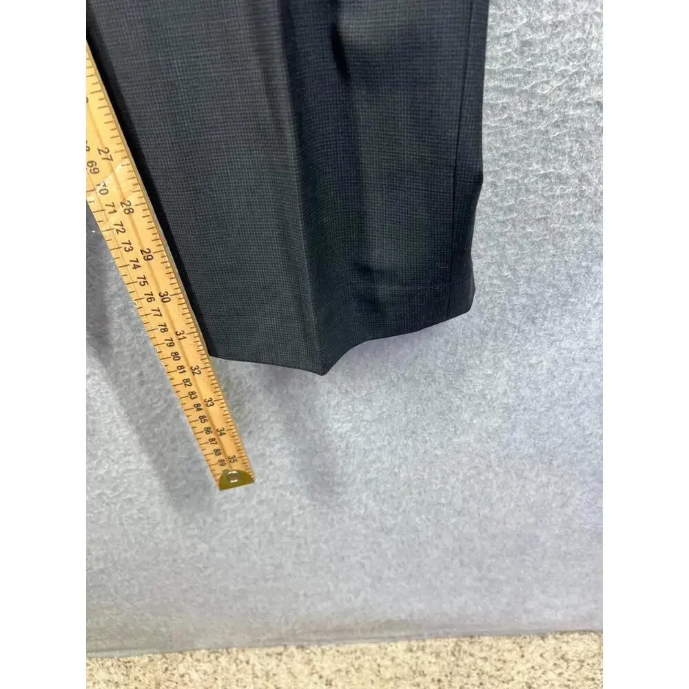J.Crew Ludlow Slim Wool Blend Small Check Dress Pants 36 32  Classic Trouser NWT
